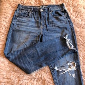 American Eagle Hi-Rise Girlfriend jeans